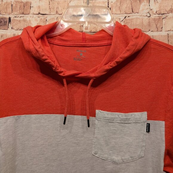 Hurley Two-Tone Hooded Long Sleeve Shirt Size Small - Picture 5 of 9